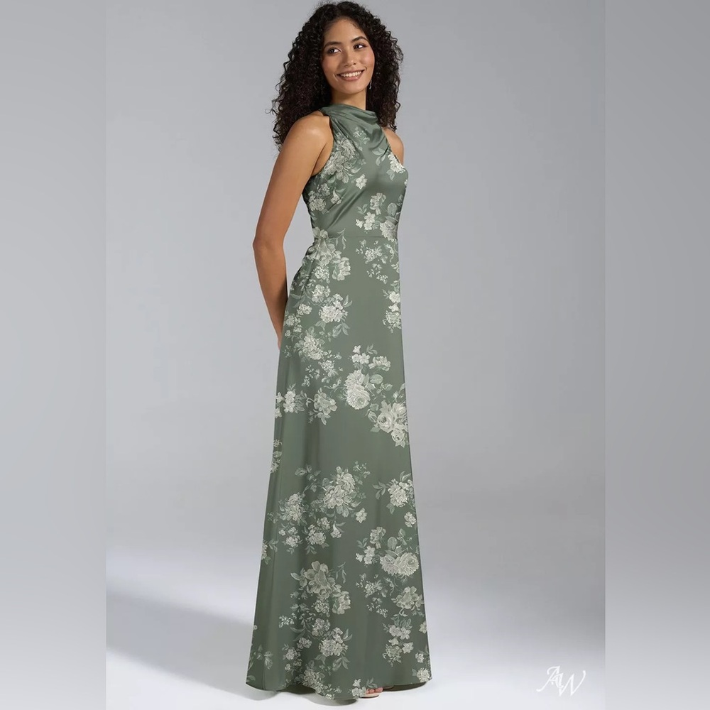 Sold AW Bridal “Xanthe” Dress – Trumpet Teal Rose – US 8 NWOT - Picture 5 of 9